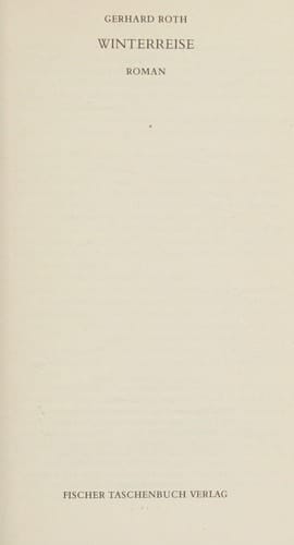 Winterreise Roman