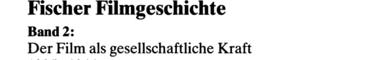 Der Film als gesellschaftliche Kraft 1925-1944