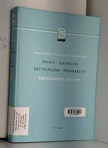 Une bibliography 1983-1990