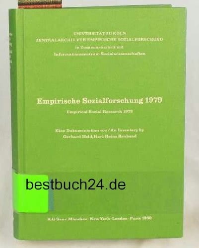 Empirische Sozialforschung 1977 Empirical Social Research 1977
