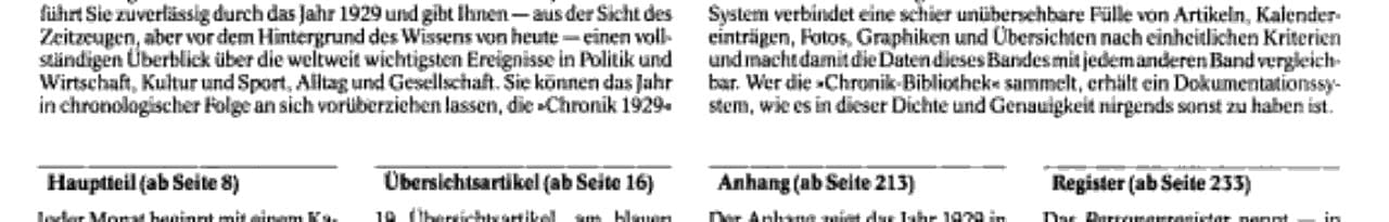 Chronik 1929