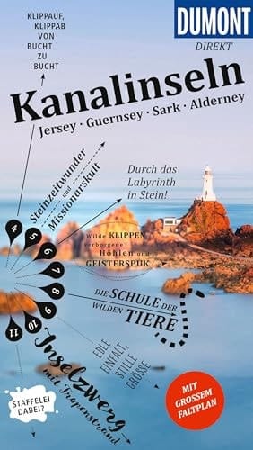 DuMont direkt Reiseführer Kanalinseln Mit großem Faltplan