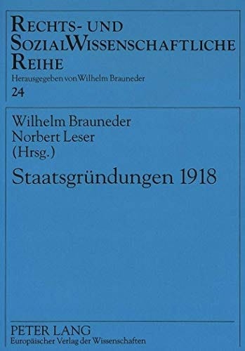 Staatsgründungen 1918