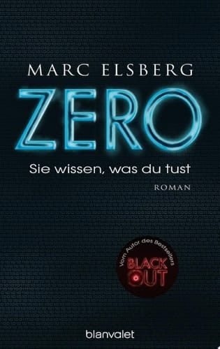 ZERO - Sie wissen, was du tust Roman