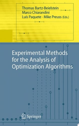 Experimental Methods for the Analysis of Optimization Algorithms