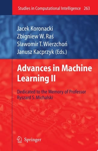 Advances in Machine Learning II
