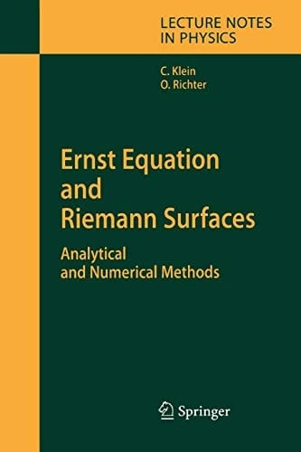 Ernst Equation and Riemann Surfaces Analytical and Numerical Methods