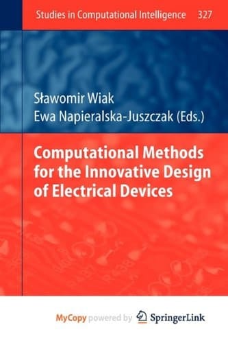 Computational Methods for the Innovative Design of Electrical Devices