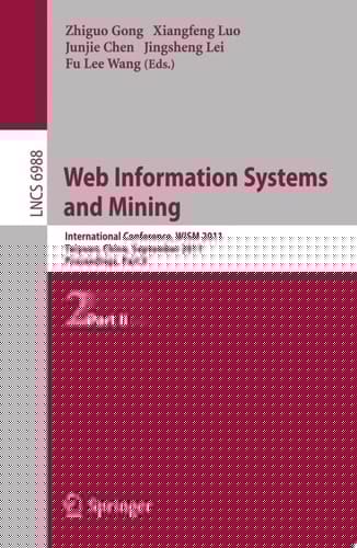 Web Information Systems and Mining International Conference, WISM 2011, Taiyuan, China, September 24-25, 2011, Proceedings, Part II