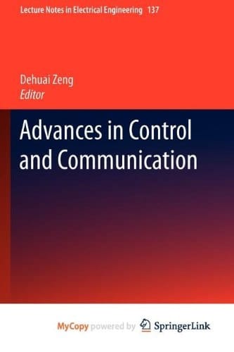 Advances in Control and Communication