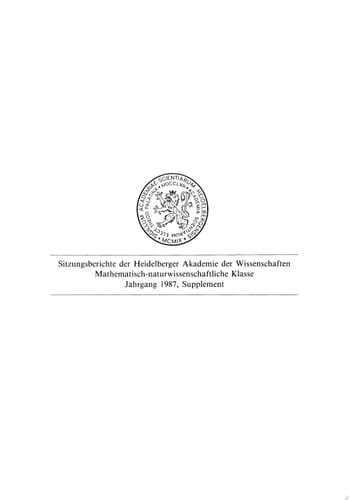 Organization and Function of the Eucaryotic Genome Abstracts Seventh German-Soviet Symposium April 2–4, 1987, Heidelberg