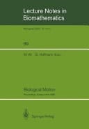 Biological Motion Proceedings of a Workshop held in Königswinter, Germany, March 16–19, 1989