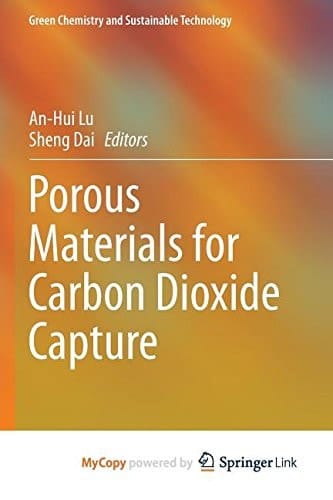 Porous Materials for Carbon Dioxide Capture