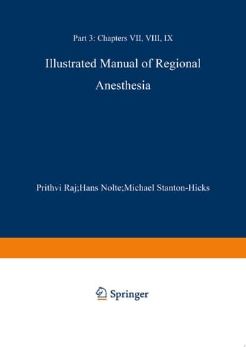 Illustrated Manual of Regional Anesthesia Part 3: Transparencies 43–62