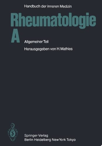 Rheumatologie A Allgemeiner Teil