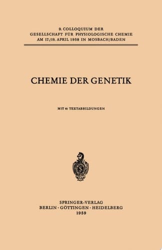 Chemie der Genetik