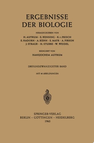 Ergebnisse der Biologie