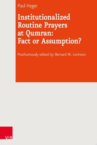 Journal of Ancient Judaism. Supplements.