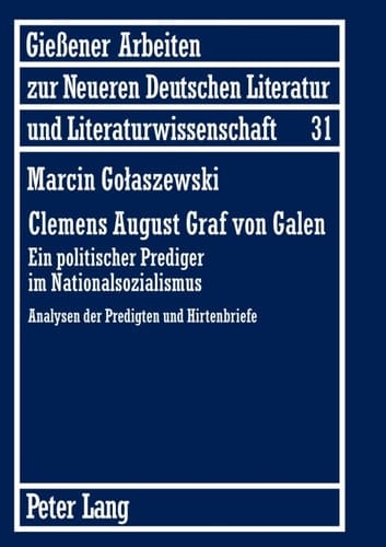Clemens August Graf von Galen