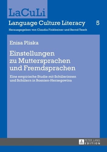 Einstellungen zu Muttersprachen und Fremdsprachen