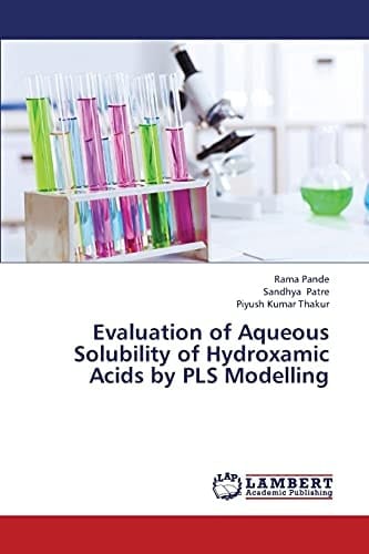 Evaluation of Aqueous Solubility of Hydroxamic Acids by PLS Modelling