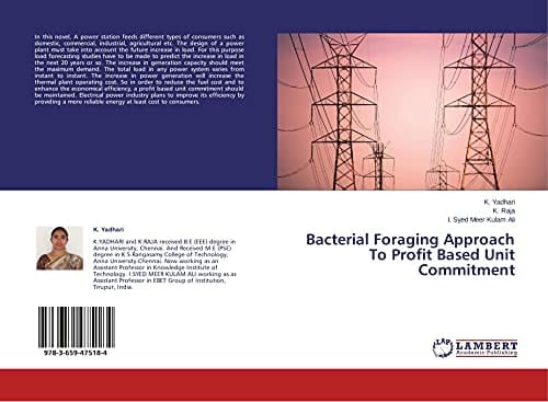 Bacterial Foraging Approach To Profit Based Unit Commitment