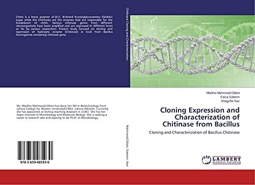 Cloning Expression and Characterization of Chitinase from Bacillus Cloning and Characterization of Bacillus Chitinase