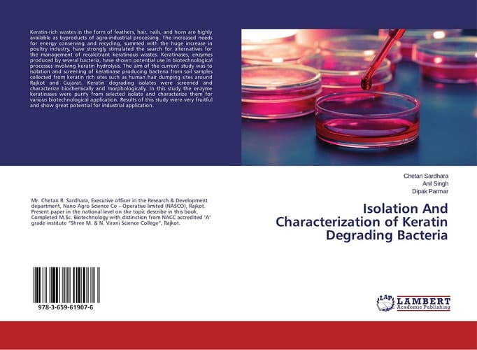 Isolation And Characterization of Keratin Degrading Bacteria