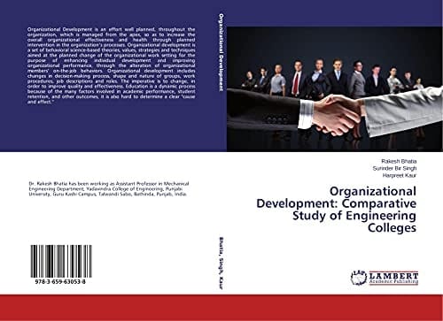 Organizational Development Comparative Study of Engineering Colleges