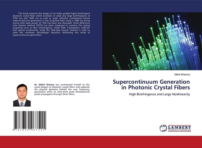 Supercontinuum Generation in Photonic Crystal Fibers High Birefringence and Large Nonlinearity