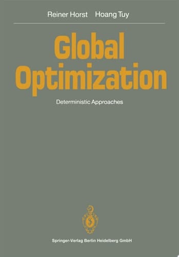 Global Optimization Deterministic Approaches