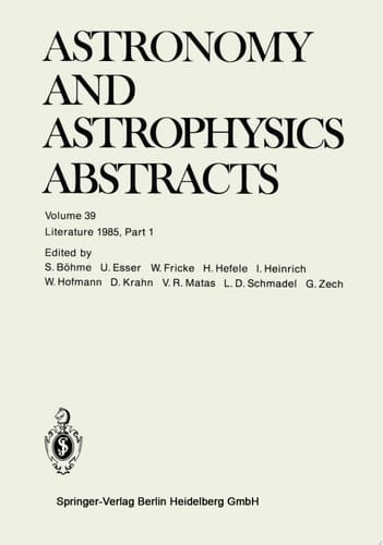 Literature 1985, Part 1