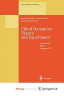 Chiral Dynamics: Theory and Experiment Proceedings of the Workshop Held in Mainz, Germany, 1–5, September 1997