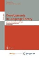 Developments in Language Theory 6th International Conference, DLT 2002, Kyoto, Japan, September 18-21, 2002, Revised Papers