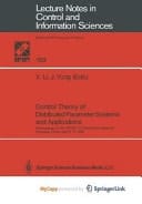 Control Theory of Distributed Parameter Systems and Applications Proceedings of the IFIP WG 7.2 Working Conference, Shanghai, China, May 6–9, 1990