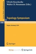 Topology Symposium Siegen 1979
