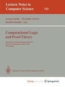 Computational Logic and Proof Theory Third Kurt Gödel Colloquium, KGC'93, Brno, Czech Republic, August 24-27, 1993. Proceedings
