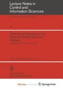 International Symposium on Systems Optimization and Analysis