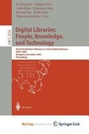 Digital Libraries People, Knowledge, and Technology