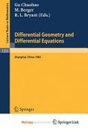 Differential Geometry and Differential Equations