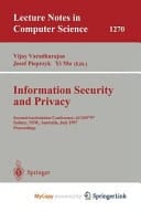 Information Security and Privacy