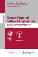 Human-Centered Software Engineering 5th IFIP WG 13.2 International Conference, HCSE 2014, Paderborn, Germany, September 16-18, 2014. Proceedings