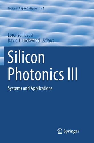 Silicon Photonics III Systems and Applications