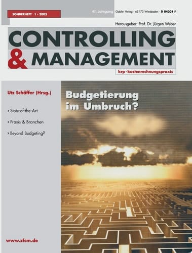 Budgetierung im Umbruch ?