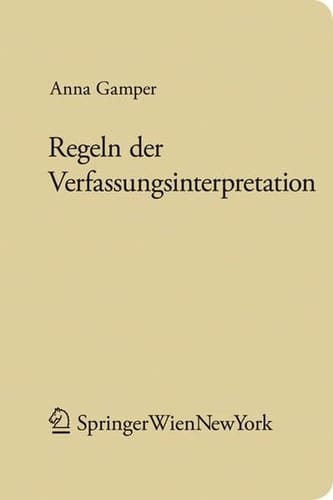 Regeln der Verfassungsinterpretation