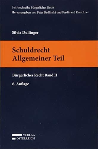 Schuldrecht: Allgemeiner Teil