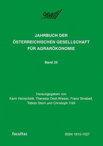 Jahrbuch Der Österreichischen Gesellschaft Für Agrarökonomie