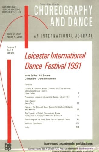 Leicester International Dance Festival 1991