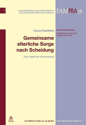 Gemeinsame elterliche Sorge nach Scheidung eine empirische Untersuchung