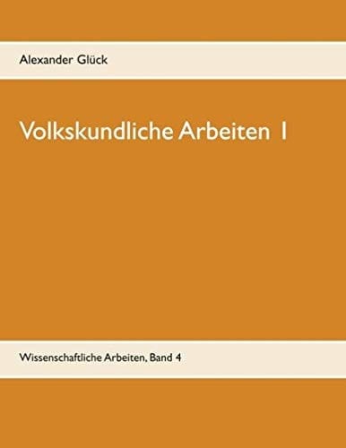 Volkskundliche Arbeiten 1. Die Überwindung des Pauperismus in der Gemeinde Elz. Vergangenheitsbewältigung in den fünfziger Jahren. Konsumgütergestaltung der Nachkriegszeit. Votivbild und Votivkult - Ausdruck einer Glaubensform. Wohnen im Dritten Reich - Politik, Gestaltung, Propaganda. Aus dem Institut für Deutsche Volkskunde der Universität Mainz.